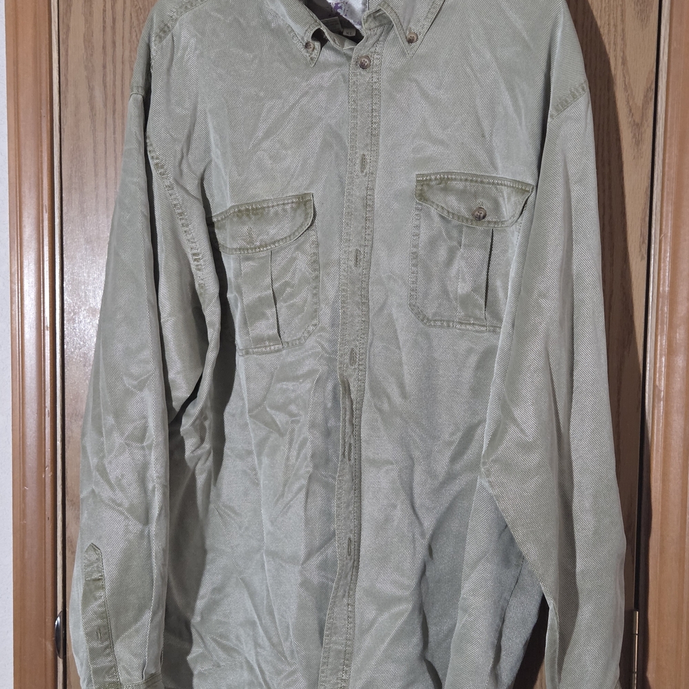 The Territory Ahead Olive Shirt Jacket